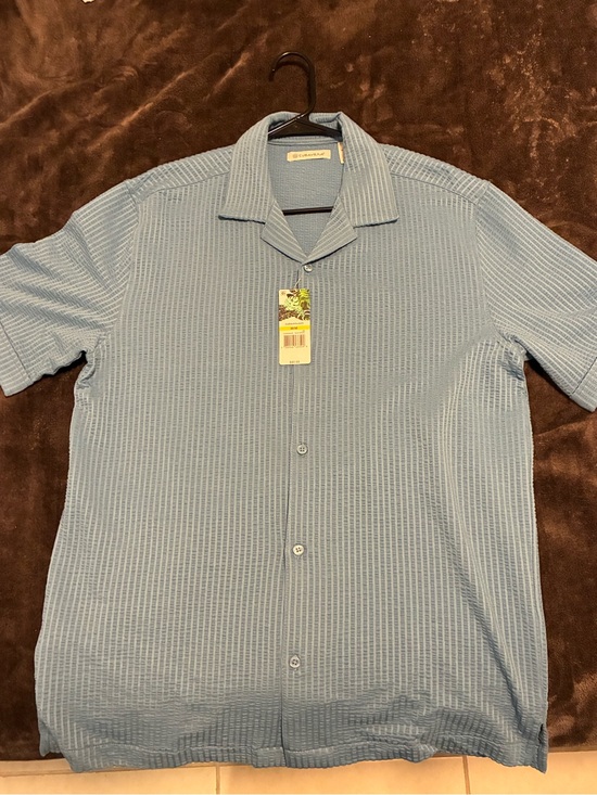 Cubavera Other - Cubavera Light Blue Short-Sleeve Summer Shirt